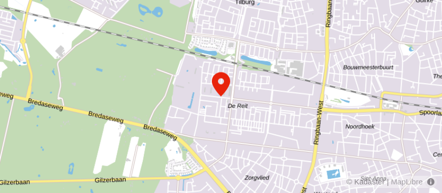 Locatie van BDO Tilburg