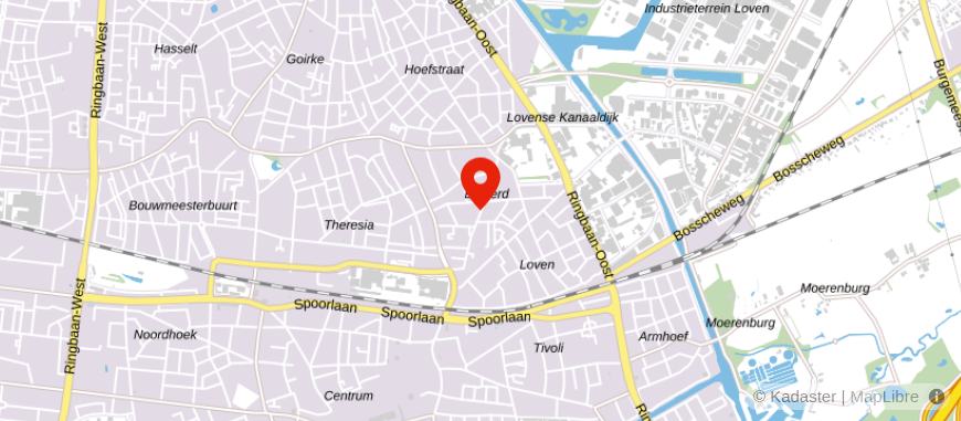 Locatie van HVB Hypotheken