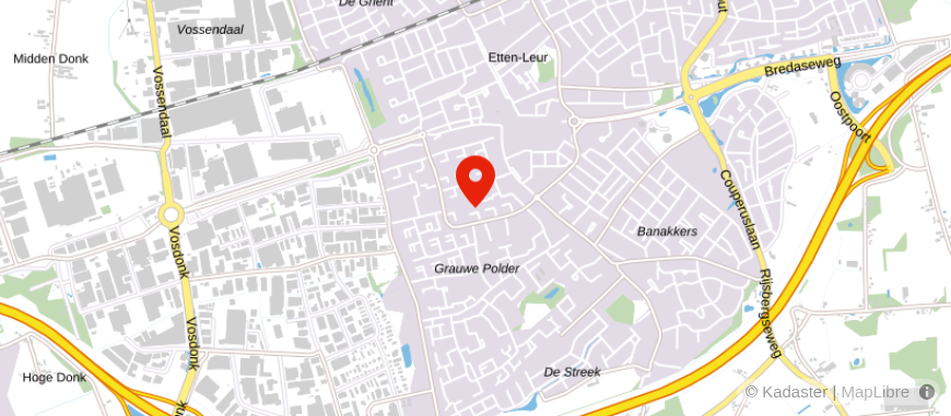Locatie van Nice Administratiekantoor