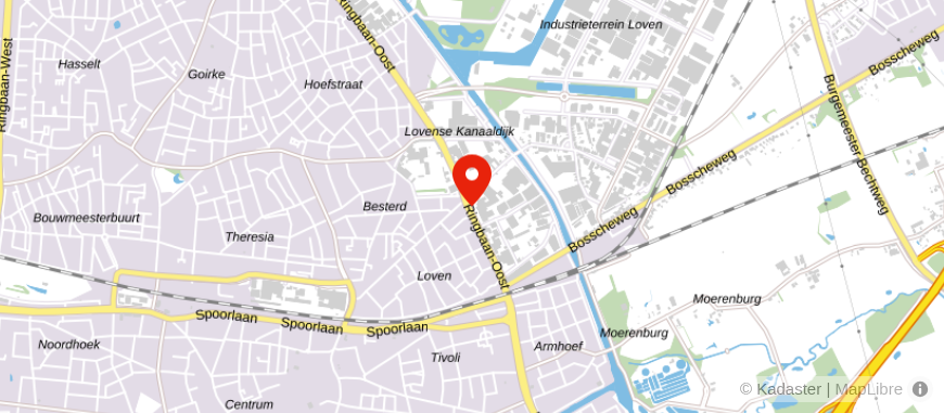 Locatie van Tripolair B.V.