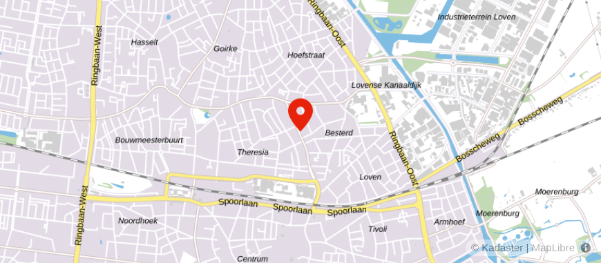 Locatie van Kempenburg Intermediair b.v. TILBURG | 