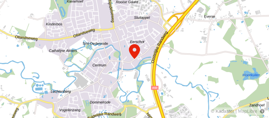 Locatie van BIJ Simons