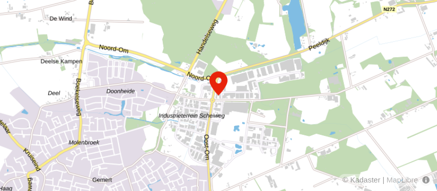 Locatie van Penninx Hypotheken & Verzekeringen