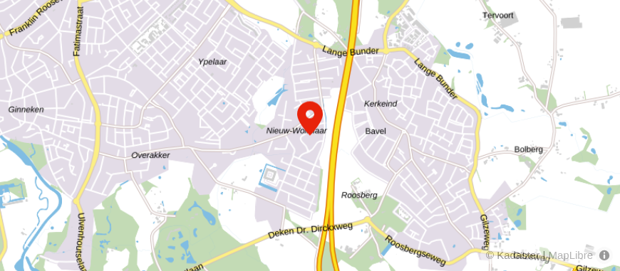 Locatie van Tylia Consultancy