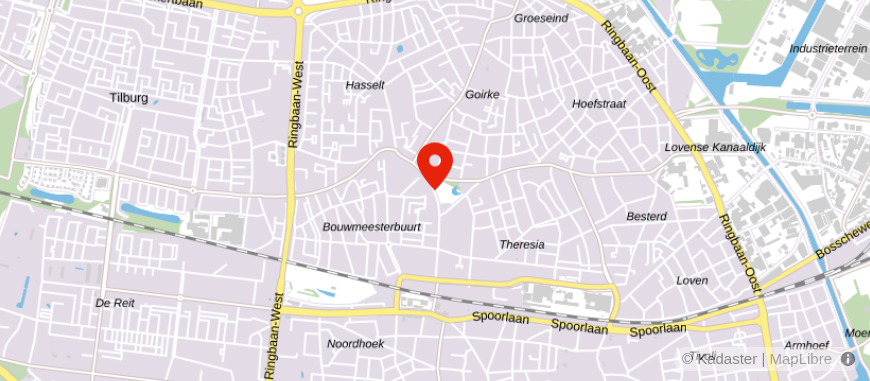 Locatie van Veldsink - Van Son