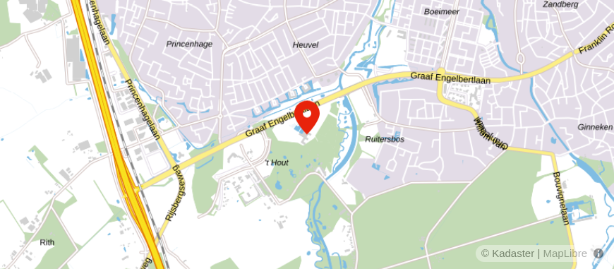 Locatie van Eigen Huis Hypotheekadvies Breda