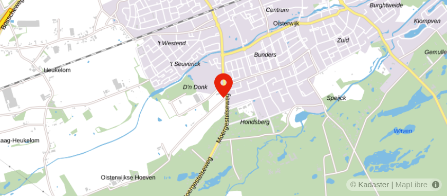 Locatie van De Beer Accountants en Belastingadviseurs