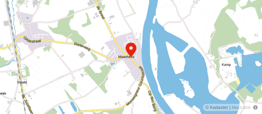 Locatie van De Rijck & van de Ven Verzekeringen