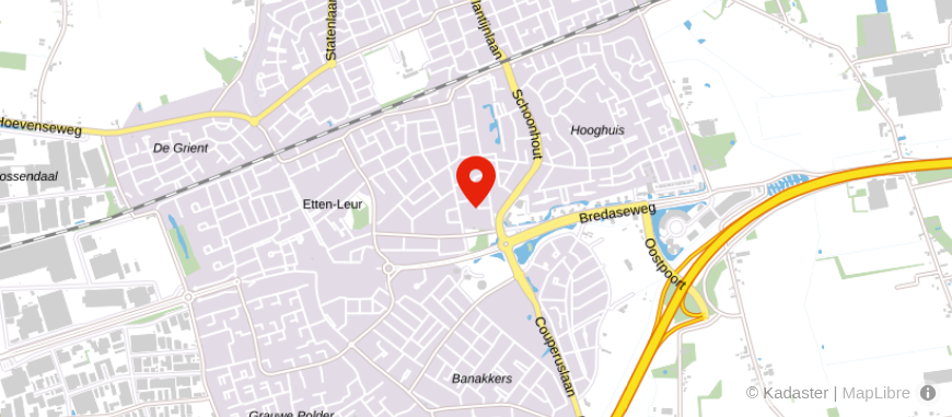 Locatie van Coenders Hypotheken