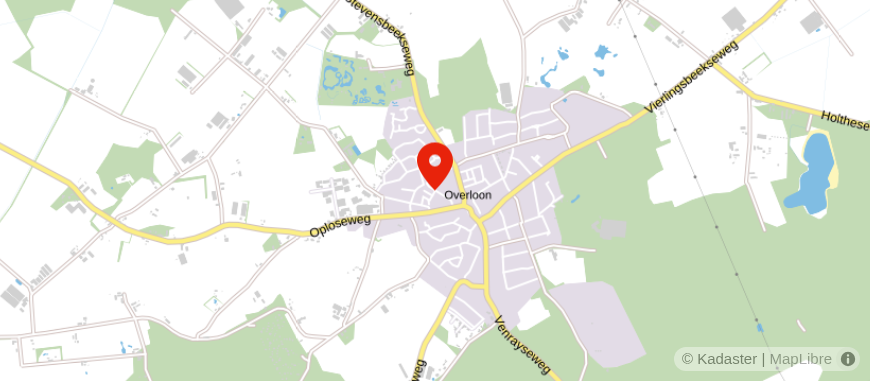Locatie van Geurts Administratie en Belastingadvies