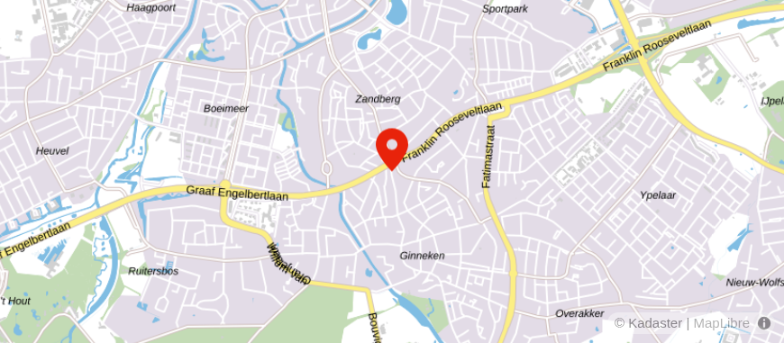 Locatie van Linders notarissen