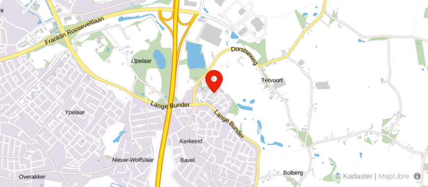 Locatie van BnP Accountancy & Advies