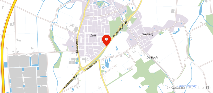 Locatie van Ossenblok Assurantiën