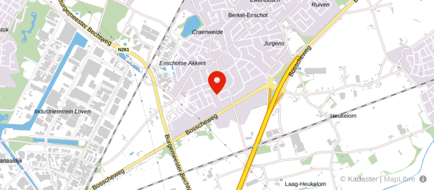 Locatie van Mutsaers Advies