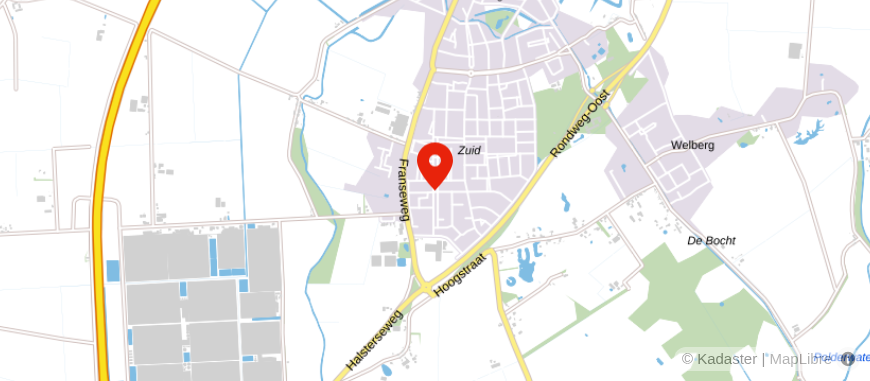 Locatie van Bouwadviesburo Verbeek