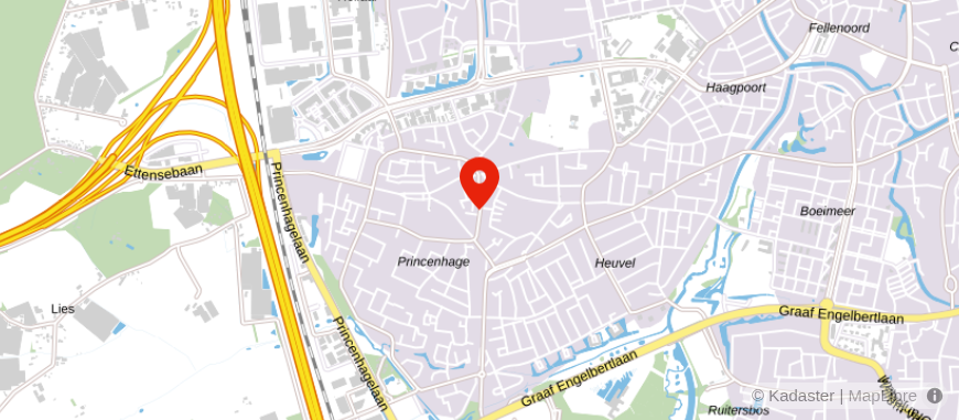 Locatie van A.C. Koijen & Partners Hyp Pens en Verz