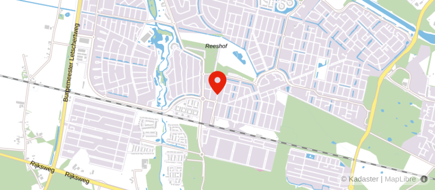 Locatie van Daamen de Kort van Tuijl Notarissen