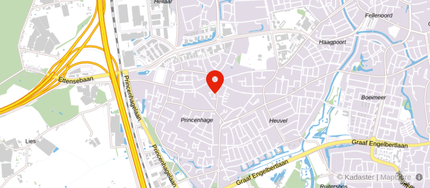 Locatie van A.C. Koijen & Partners Administratie- en Belasting