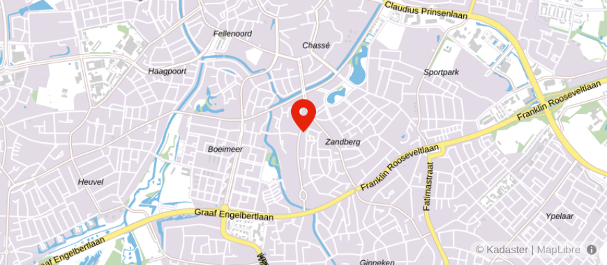 Locatie van Lorentzen Breda