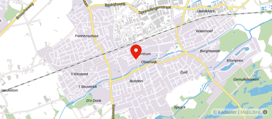 Locatie van Midden Brabant Advies