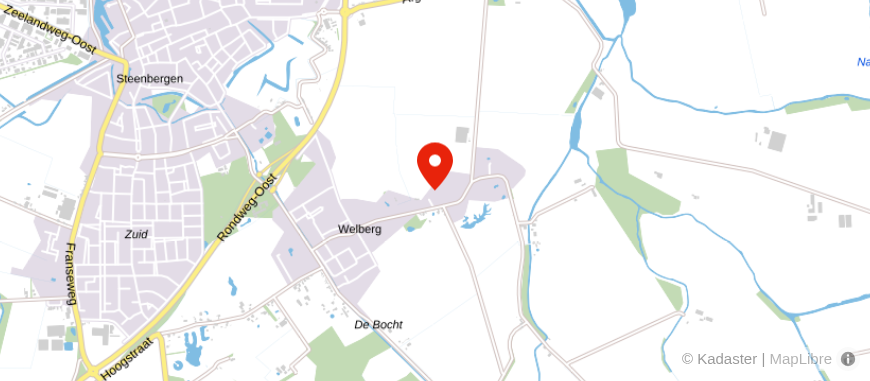 Locatie van De Weert Adviesgroep