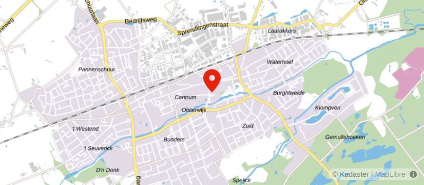 Locatie van Accuraat