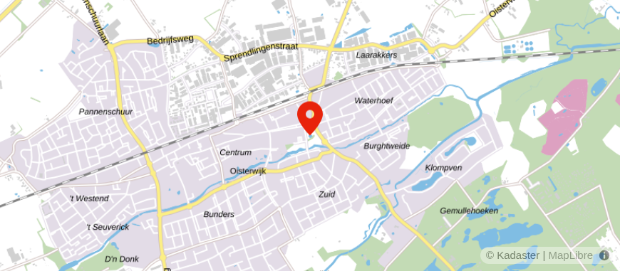 Locatie van De Hair Vrijdag Maris Notarissen