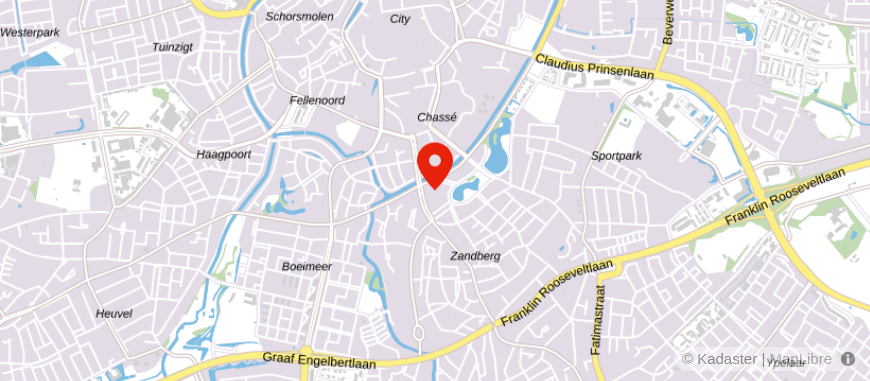 Locatie van De Hypotheekshop Breda