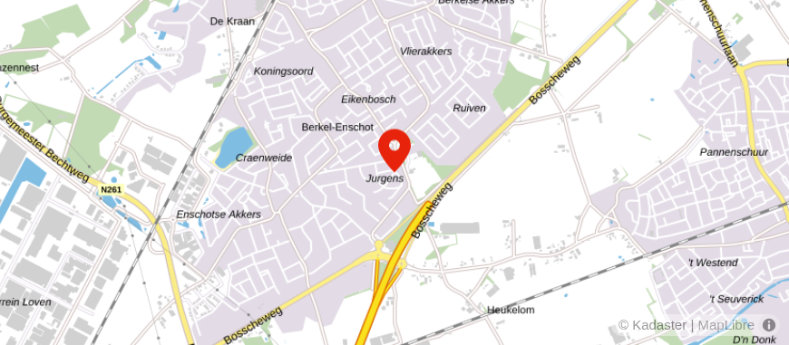 Locatie van J.C.M. van Gestel Taxaties o.z.