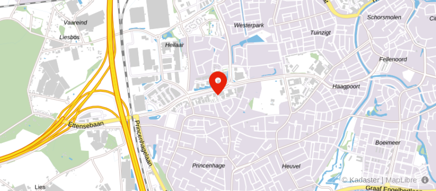Locatie van Zichtadviseurs Breda