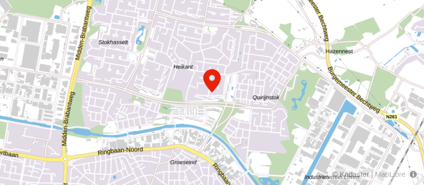 Locatie van Van Krugten Tilburg
