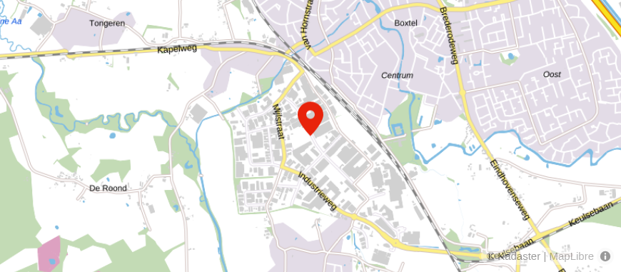 Locatie van WoonBox Makelaardij