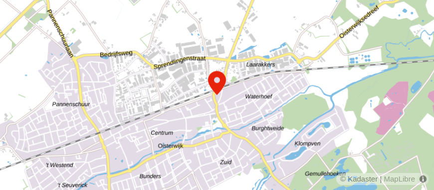 Locatie van LMJ Financiële Diensten