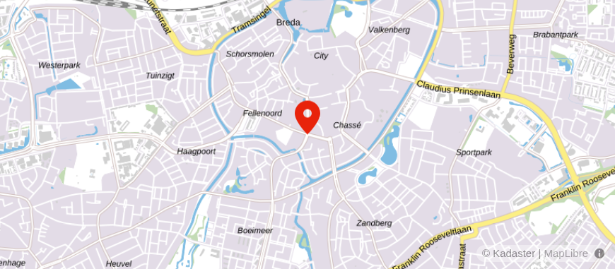 Locatie van Aagje Notariaat