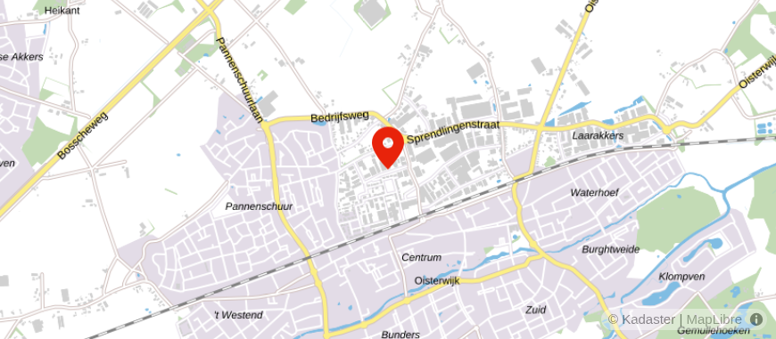 Locatie van RE/MAX Optimus Makelaars