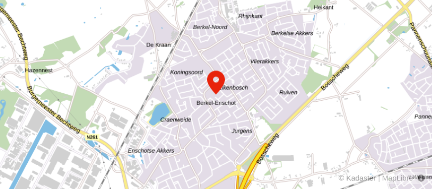 Locatie van Marcel Panis Makelaardij