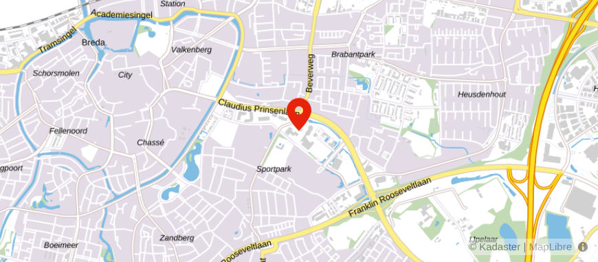 Locatie van Albicher Notariaat