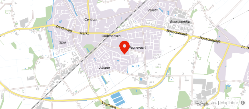 Locatie van OostBeek Financieel Advies