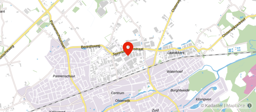 Locatie van Marree & Van Uunen Belastingadviseurs