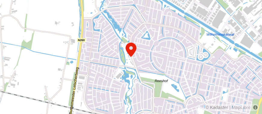 Locatie van Goossens Financieel Advies 