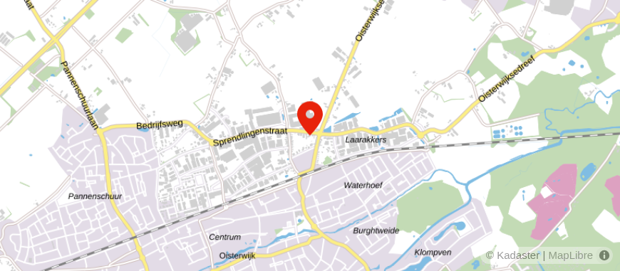 Locatie van De Fijter Financieel Advies