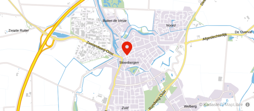 Locatie van Koetsenruyter Makelaardij