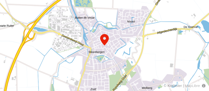 Locatie van Kuipers Hypotheken
