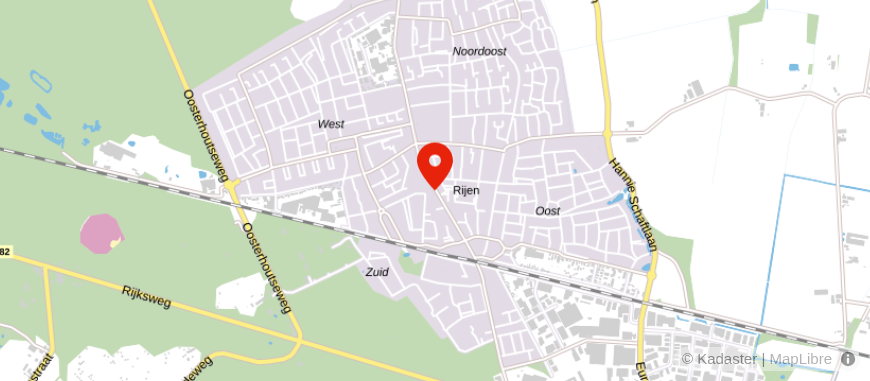 Locatie van Van den Hoven Assurantiën