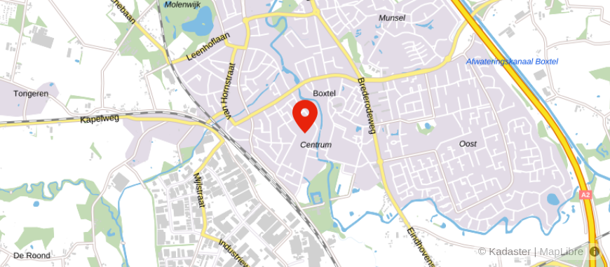 Locatie van Administratie en Adviesbureau Dort