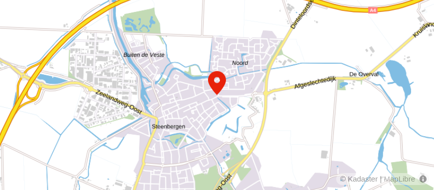 Locatie van ROWAC Accountants & Belastingadviseurs