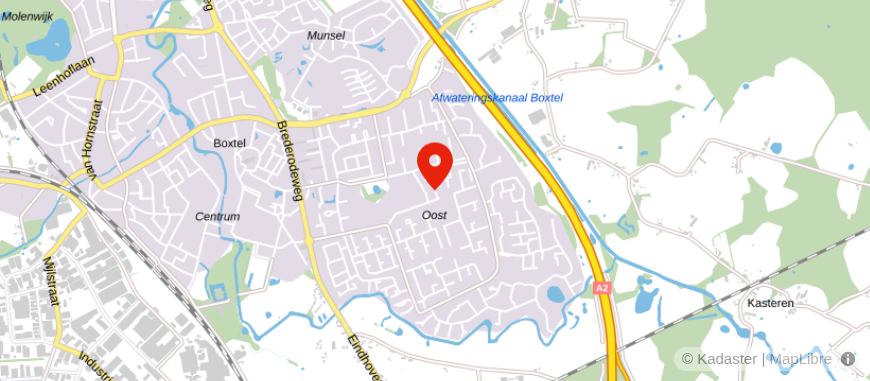 Locatie van Rene van der Veldt Financieel Advies