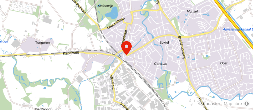 Locatie van van 't Hooft & van Rosmalen Notarissen