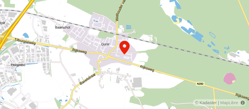 Locatie van Corne Baijens Advies