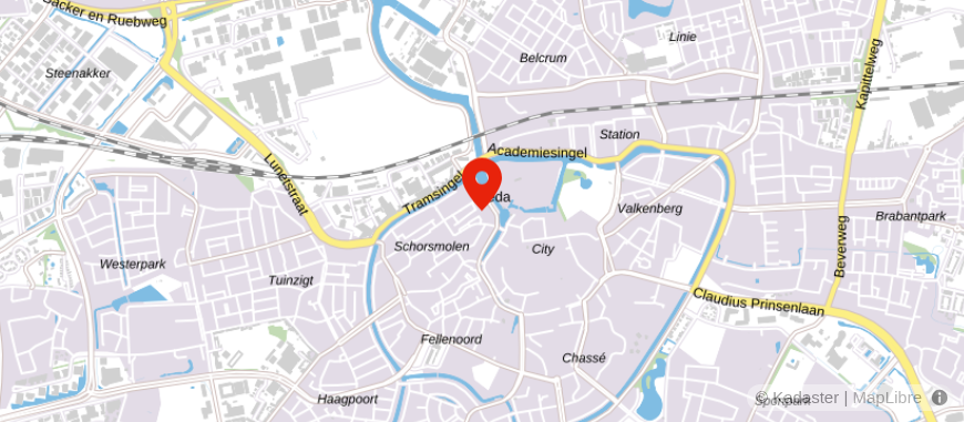 Locatie van De Huisadviseur Financiële Diensten Breda